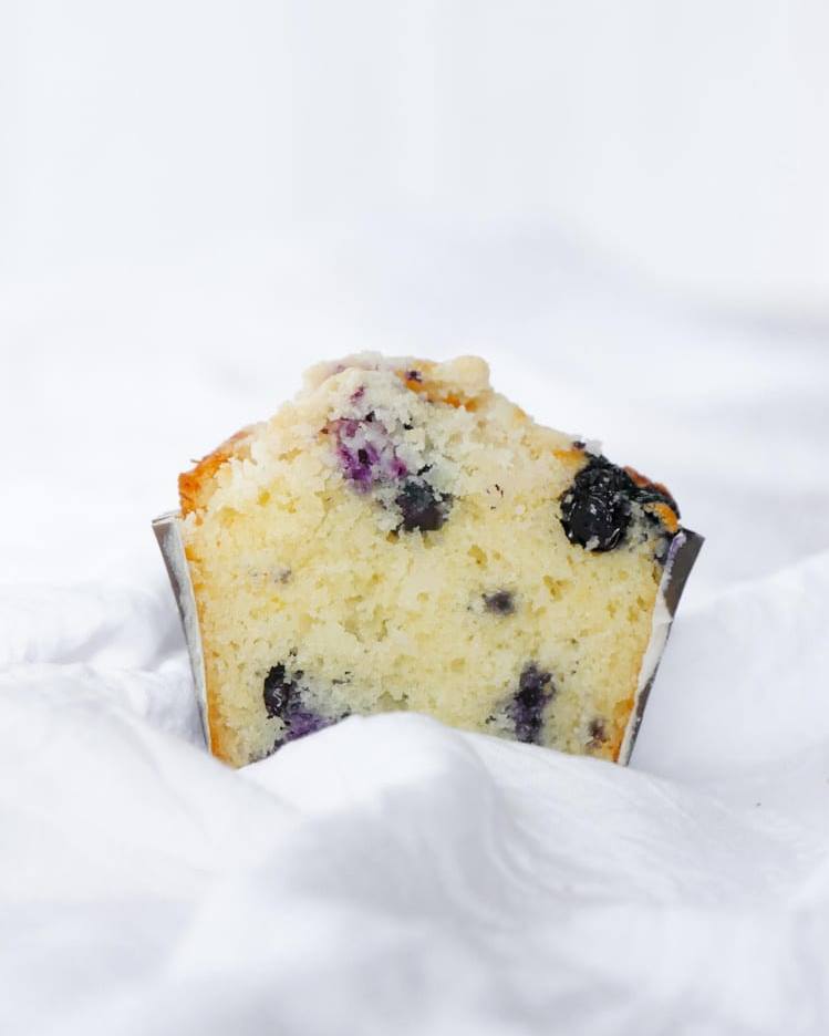 Muffin aux myrtilles